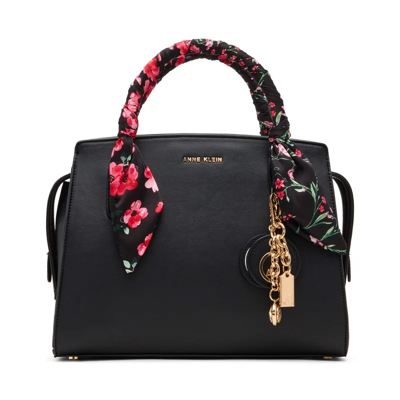 ANNE KLEIN Anne Klein Logo Detail Satchel Bag